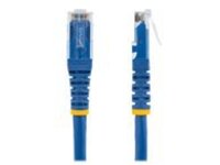 Startech 35ft CAT6 Ethernet Cable, 10 Gigabit Molded RJ45 650MHz 100W PoE Patch Cord, CAT 6 10GbE UTP Network Cable with Strain Relief, Blue, Wiring is UL Certified/TIA