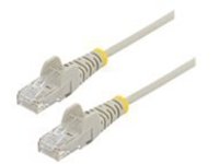 StarTech.com 6in Slim LSZH CAT6 Ethernet Cable, 10 Gigabit Snagless RJ45 100W PoE Patch Cord, CAT 6 10GbE UTP Network Cable w/Strain Relief, Gray, Fluke Tested/ETL/Low Smoke Zero Halogen