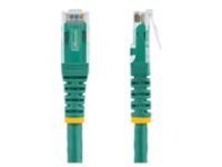 StarTech.com 10ft CAT6 Ethernet Cable, 10 Gigabit Molded RJ45 650MHz 100W PoE Patch Cord, CAT 6 10GbE UTP Network Cable with Strain Relief, Green, Fluke Tested/Wiring is UL Certified/TIA