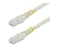 Startech 4ft CAT6 Ethernet Cable, 10 Gigabit Molded RJ45 650MHz 100W PoE Patch Cord, CAT 6 10GbE UTP Network Cable with Strain Relief, White, Wiring is UL Certified/TIA