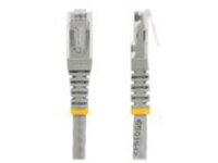 StarTech.com 6ft CAT6 Ethernet Cable, 10 Gigabit Molded RJ45 650MHz 100W PoE Patch Cord, CAT 6 10GbE UTP Network Cable with Strain Relief, Gray, Fluke Tested/Wiring is UL Certified/TIA