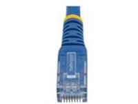 StarTech.com 20ft CAT6 Ethernet Cable, 10 Gigabit Molded RJ45 650MHz 100W PoE Patch Cord, CAT 6 10GbE UTP Network Cable with Strain Relief, Blue, Fluke Tested/Wiring is UL Certified/TIA