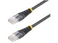 StarTech.com 15m Black Cat5e / Cat 5 Molded Patch Cable