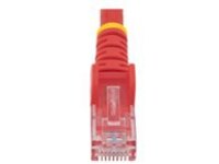StarTech.com 50cm CAT6 Ethernet Cable, 10 Gigabit Snagless RJ45 650MHz 100W PoE Patch Cord, CAT 6 10GbE UTP Network Cable w/Strain Relief, Red, Fluke Tested/Wiring is UL Certified/TIA