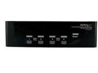 StarTech.com 4 Port DVI VGA Dual Monitor KVM Switch USB with Audio and USB 2.0 Hub (SV431DDVDUA)
