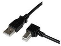 StarTech.com 3m USB 2.0 A to Right Angle B Cable Cord