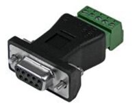 StarTech.com RS422 RS485 Serial DB9 to Terminal Block Adapter