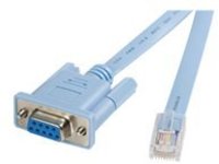 StarTech.com 6 ft RJ45 to DB9 Cisco Console Management Router Cable