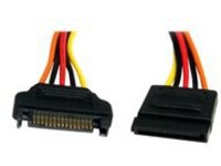 StarTech.com 12in 15 pin SATA Power Extension Cable