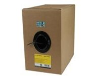 StarTech.com 1000 ft Bulk Roll of Black CMR Cat5e Solid UTP Riser Cable