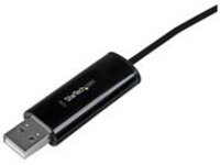 StarTech.com 2 Port USB Keyboard Mouse Switch Cable w/ File Transfer for PC and Mac®