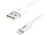 StarTech.com 1m (3ft) White Apple 8-pin Lightning Connector to USB Cable for iPhone / iPod / iPad