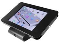 StarTech.com Secure Tablet Enclosure Stand- Lockable Anti Theft Steel Desk or Wall Mount for 9.7" iPad / Tablet
