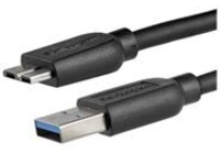 StarTech.com 2m 6ft Slim USB 3.0 A to Micro B Cable M/M