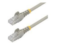 StarTech.com 7ft CAT6 Ethernet Cable, 10 Gigabit Snagless RJ45 650MHz 100W PoE Patch Cord, CAT 6 10GbE UTP Network Cable w/Strain Relief, Gray, Fluke Tested/Wiring is UL Certified/TIA
