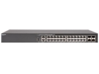 24 X 10/100/1000MBPS. CLASS 4 POE, 370W BUDGET. 4 X 1/10/25GBE SFP28