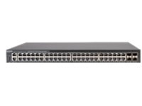 48 X 10/100/1000MBPS. CLASS 4 POE, 740W BUDGET. 4 X 1/10/25GBE SFP28. 2 FANS AND