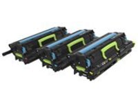 Lexmark - 3-pack - yellow, cyan, magenta