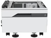 Lexmark - Printer cabinet with caster base