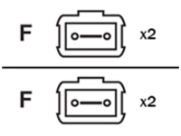 AddOn - Trunk cable - MPO multi-mode (F) to MPO multi-mode (F)