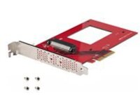 StarTech.com U.3 to PCIe Adapter Card, PCIe 4.0 x4 Adapter For 2.5&quot; U.3 NVMe SSDs, SFF-TA-1001 PCI Express Add-in Card for Desktops/Servers, TAA Compliant