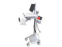 Ergotron StyleView EMR Cart with LCD Pivot, Powered