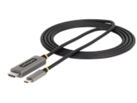 StarTech.com 6ft (2m) USB-C to HDMI Adapter Cable, 8K 60Hz, 4K 144Hz, HDR10, USB Type-C to HDMI 2.1 Video Converter Cable, USB-C DP Alt Mode/USB4/Thunderbolt 3/4 Compatible