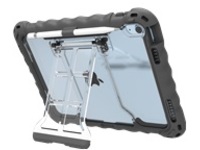 CLEAR CASE FOR IPAD 10.2 7TH 8TH 9TH GEN, 2PC CASE, INTEGRATED KICKSTAND, CLEAR