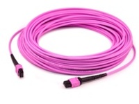 ADDON 2.5M MPO (FEMALE) TO MPO (FEMALE) CROSSOVER MAGENTA OM4 OFNR (RISER-RATED)