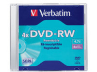 Verbatim - DVD-RW - 4.7 GB (120min) 2x