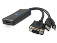 Comprehensive VGA to HDMI Converter Adapter with Audio