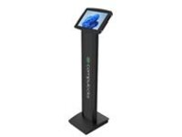 Compulocks BrandMe Surface Pro 7 Galaxy TabPro S Floor Stand Kiosk Black