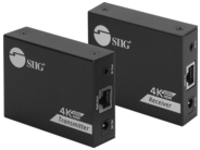 SIIG 4K60Hz HDMI over Cat6 Extender with Loopout & IR