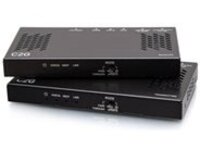 C2G HDMI HDBaseT + RS232 and IR over Cat Extender Box Transmitter to Box Receiver (18Gbps)