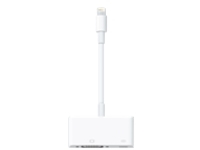 Apple - VGA adapter - Lightning (M) to HD-15 (VGA), Lightning (F)