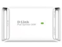 Netzteil 1-Port Gigabit PoE+ Splitter, 1x 10/100/1000BASE-T RJ-45 PoE Port, 1x 10/100/1000BASE-T RJ-45 Ethernet Port, Half-/Full-Duplex, passend für Endgeräte, die NICHT 802.3af/at PoE-kompatibel sind, holt aus einem PoE-gespeisten Kat.5 Twisted-Pair Kabe