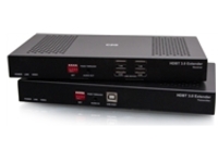 C2G HDMI HDBaseT + USB-B to A + RS232 Over Cat Extender Box TX to Box RX (18Gbps) 4K 60Hz up to 328ft