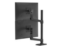 Ergotron LX - Mounting kit (tall pole, dual stacking arm)