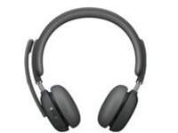 Logitech Zone Wireless 2 Premium Noise Canceling Headset with Hybrid ANC, Certified for Microsoft Teams and Fast Pair, Graphite