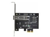 StarTech.com 1-Port GbE SFP Network Card, PCIe 2.1 x1, Intel I210-IS, 1GbE Controller, 1000BASE Copper/Fiber Optic, Single-Port Gigabit Ethernet NIC, Desktop/Server Backplanes