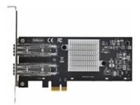 StarTech.com 2-Port GbE SFP Network Card, PCIe 2.0 x1, Intel I350-AM2 2x 1GbE Controller, 1000BASE Copper/Fiber Optic, Dual-Port Gigabit Ethernet NIC, Desktop/Server Backplanes