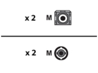 AddOn - Patch cable - SC/PC multi-mode (M) to ST/PC multi-mode (M)