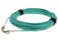 AddOn 30m HP BK842A Compatible LC OM4 Aqua Patch Cable