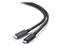 C2G 6.5ft (2m) USB-C Male to USB-C Male Cable (20V 3A)