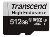 Transcend USD350V - Flash memory card (microSDXC to SD adapter included)