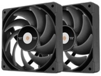 THERMALTAKE TOUGHFAN 14 PRO HIGH STATIC PRESSURE COOLING FAN, 140MM 2 PACK