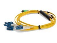 AddOn - Patch cable - MPO/UPC single-mode (F) to LC/UPC single-mode (M)