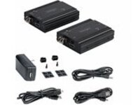 Startech 4K HDMI KVM Extender over Fiber, HDMI Video & USB over Fiber, up to 984ft/300m (MultiMode), 10G MMF SFP+ modules, Remote KVM Switch/Console Extender, KVM Extension Kit (TX/RX)