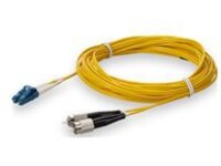 AddOn 5m FC to LC OS1 Yellow Patch Cable