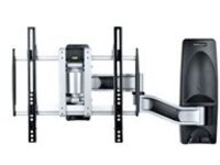 Startech Articulating TV Wall Mount, VESA Wall Mount Supports 65 inch/99lb/Flat/Curved TVs, Retractable Low Profile Wall Mount TV Bracket, Adjustable Corner TV Wall Mount, Swivel/Rotation/Tilt (TV-WALL-MOUNT-65FS)